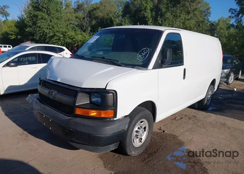 2017 Chevrolet Express 2500 Work Van from USA, damaged, VIN 1GCWGAFF1H1222558